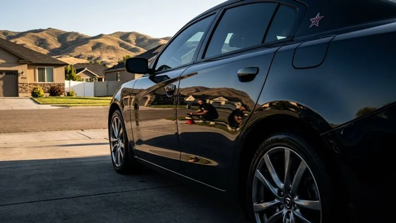 Multiple color options shown on starlight headliner from blue to purple to white