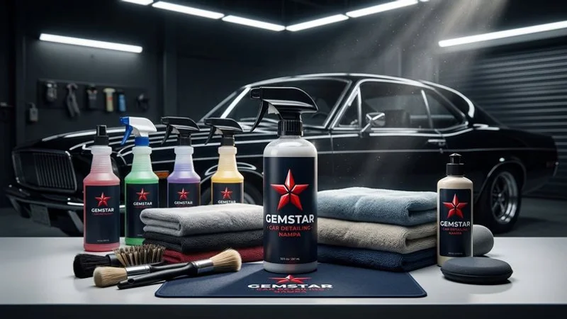 Mobile detailing technician performing scheduled maintenance service