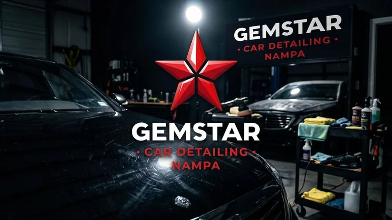 Swirl marks visible on dark colored car paint in sunlight